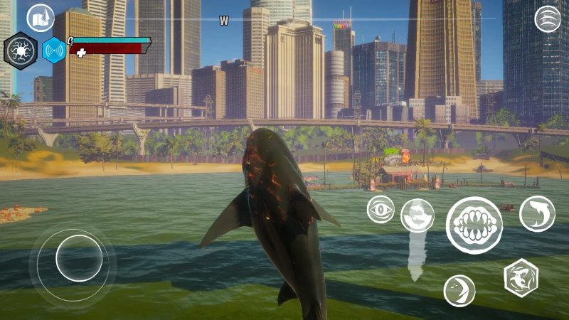 食人鲨v1.3官方中文版免费下载|开放海域生存进化手游-锐品游戏库