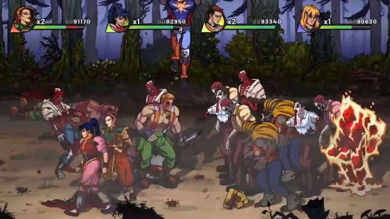 Night Slashers Remake午夜杀生重制版1.0.6中文联机版高画质横版动作手游免费下载-锐品游戏库