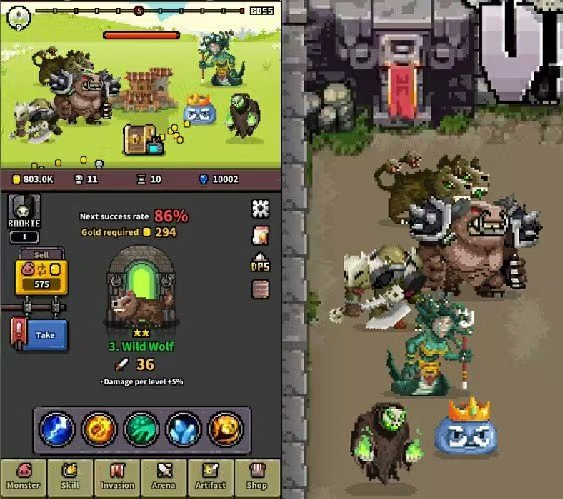 图片[2]-怪物门v2.53中文版最新版30MB轻量策略手游免费下载-锐品游戏库