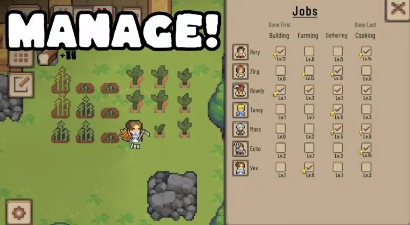 小村庄v0.15.2中文版沙盒建造经营手游高画质免费下载-锐品游戏库