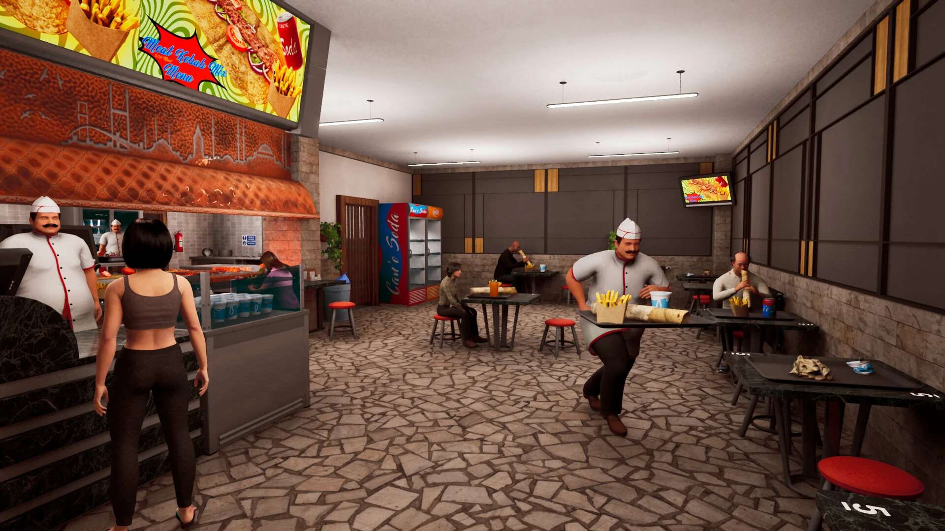 图片[1]-卷饼店模拟器v1.06中文版高画质经营模拟游戏免费下载-锐品游戏库