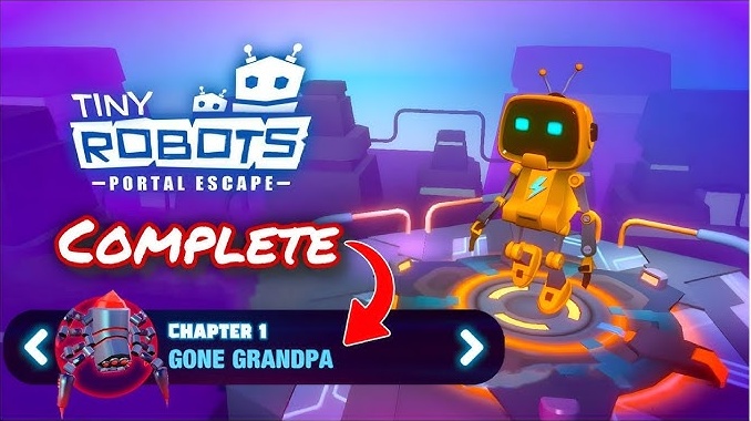 图片[1]-微型机器人传送门逃脱v1.1中文版下载|3D拼图密室解谜手游高画质-锐品游戏库