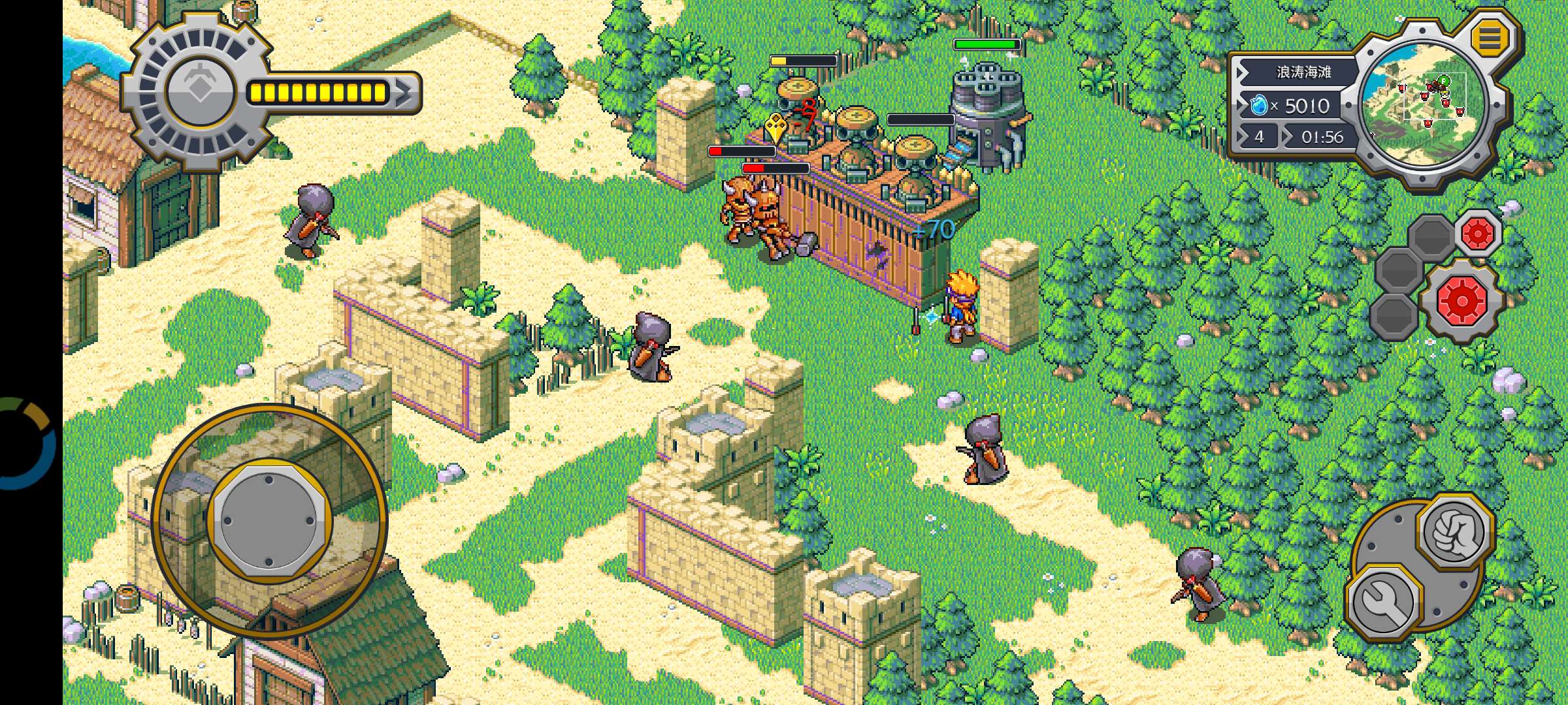 图片[2]-洛克的任务最新版安卓中文版像素塔防冒险免费下载-锐品游戏库