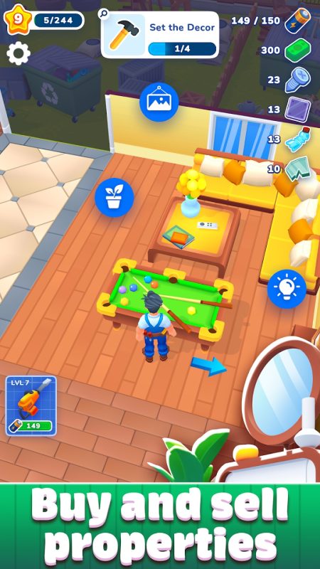 装修日Renovation Day最新版2.18.0中文高画质房屋改造模拟手游免费下载-锐品游戏库