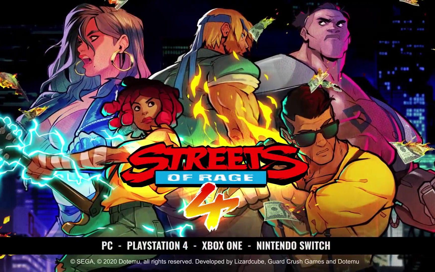 图片[1]-怒之铁拳4联机版中文版高清2D横版格斗游戏免费下载-锐品游戏库