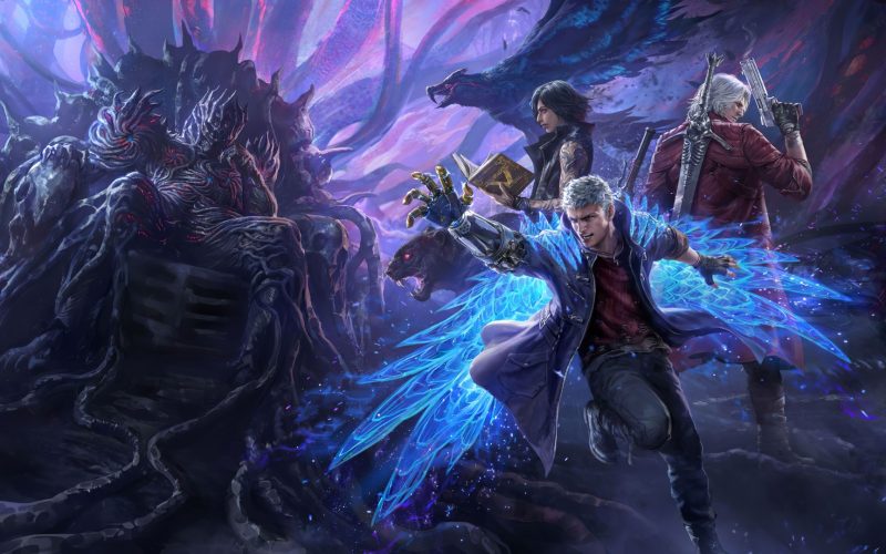 鬼泣5豪华中文版v11025947全DLC高画质动作冒险游戏下载-锐品游戏库