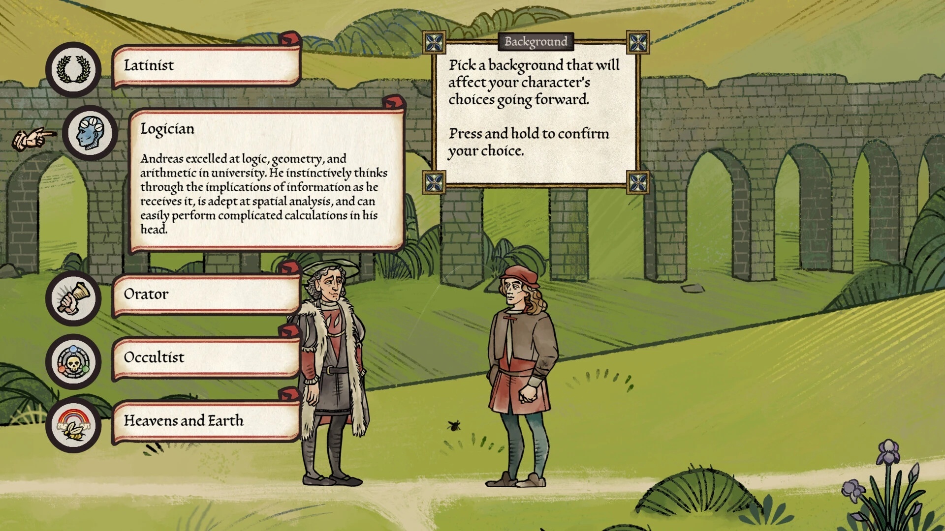 图片[1]-隐迹渐现v1.3.1845中文版下载|2D手绘中世纪互动小说冒险佳作-锐品游戏库