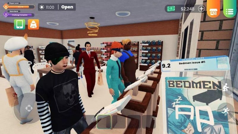 漫画书店模拟器v2.1.5完整中文版免费下载 模拟经营手游高画质-锐品游戏库