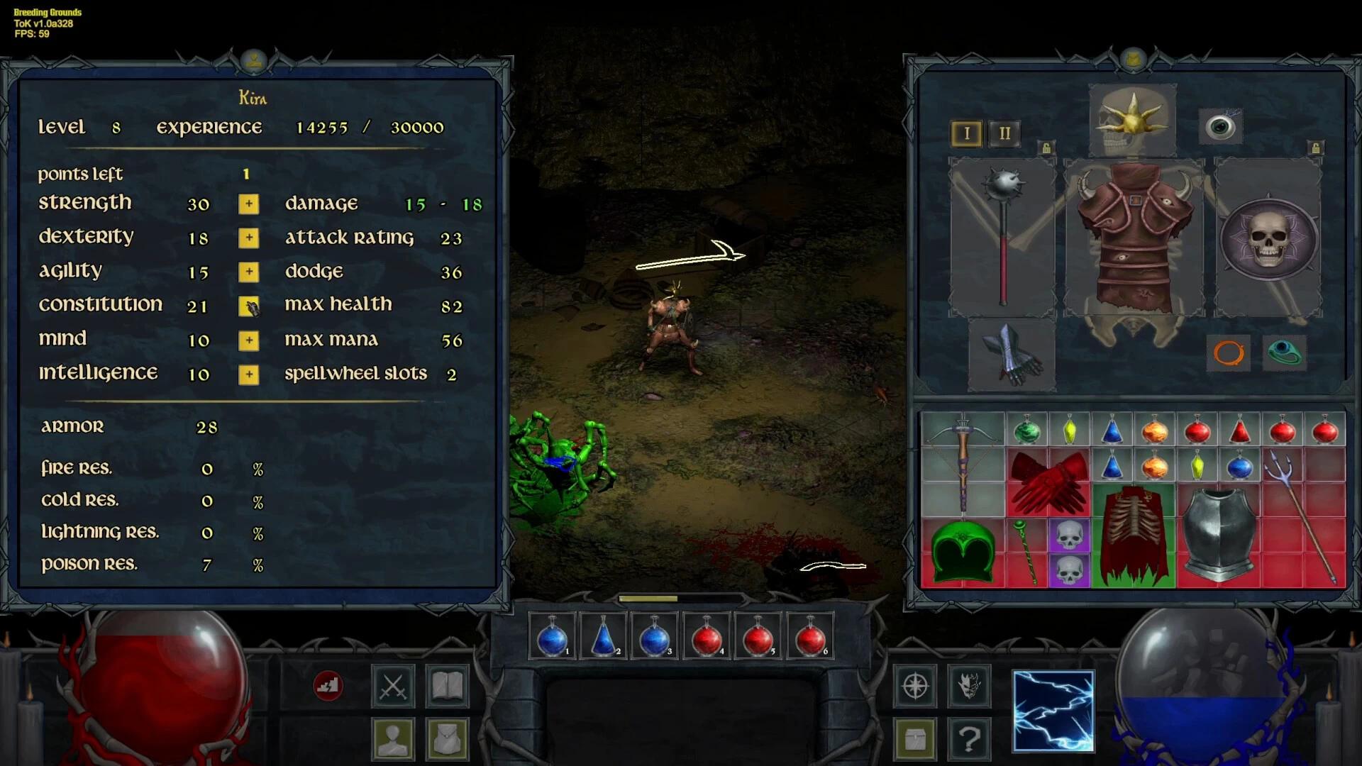 图片[4]-卡莱蒙沃之塔v1.2B4中文版高画质ARPG免费下载|硬核爬塔随机地牢-锐品游戏库