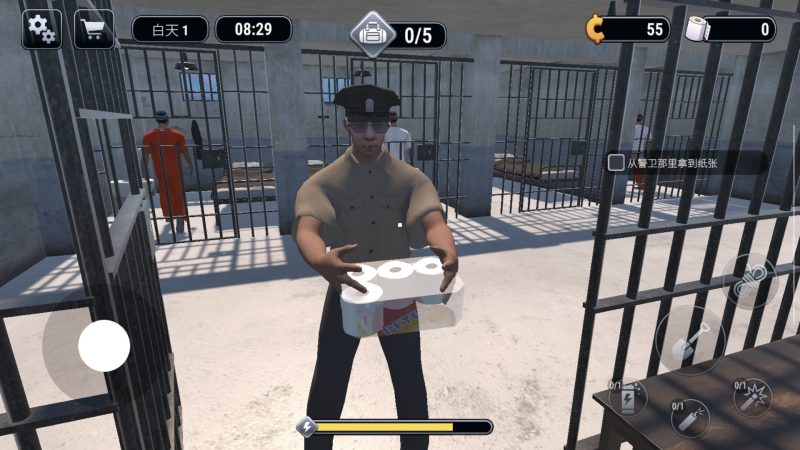 越狱模拟器v1.0.4中文版沙盒潜行策略手游免费下载高自由度-锐品游戏库