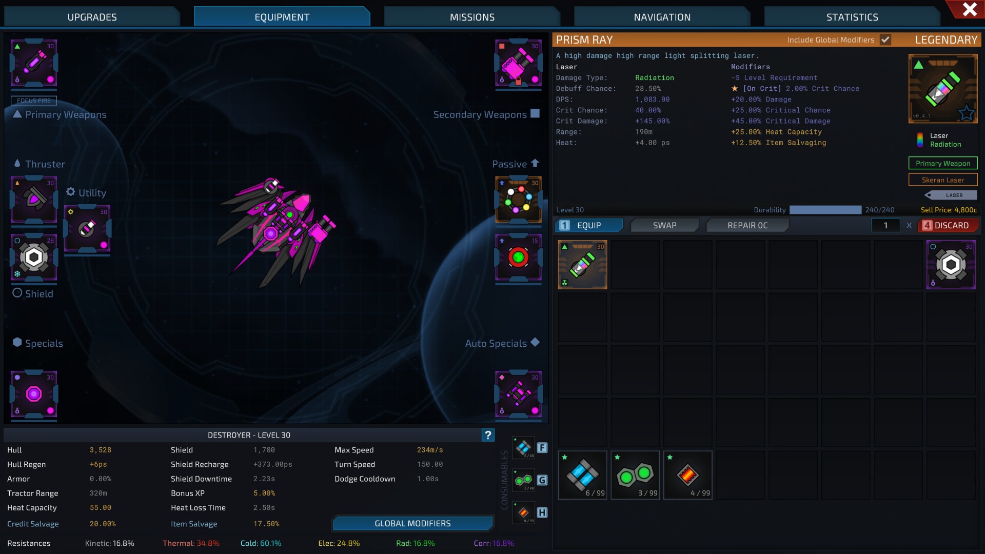 图片[3]-深空涡旋v0.6.09中文版高画质太空ARPG免费下载解压即玩-锐品游戏库