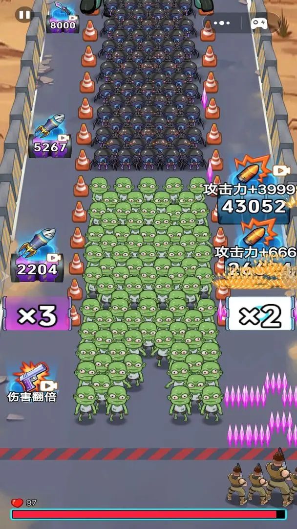 图片[2]-子弹无限射击v1.0中文版无限火力丧尸塔防射击手游免费下载-锐品游戏库