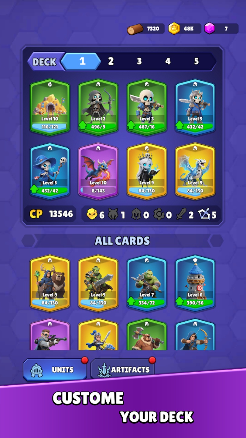 图片[2]-Hex Warriors六角战士2.11.6中文版RTS卡牌即时战略手游免费下载-锐品游戏库