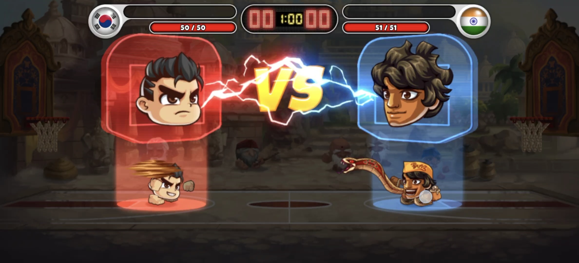 图片[1]-头顶篮球V4.5.0中文版安卓下载|魔性街球竞技手游高画质-锐品游戏库