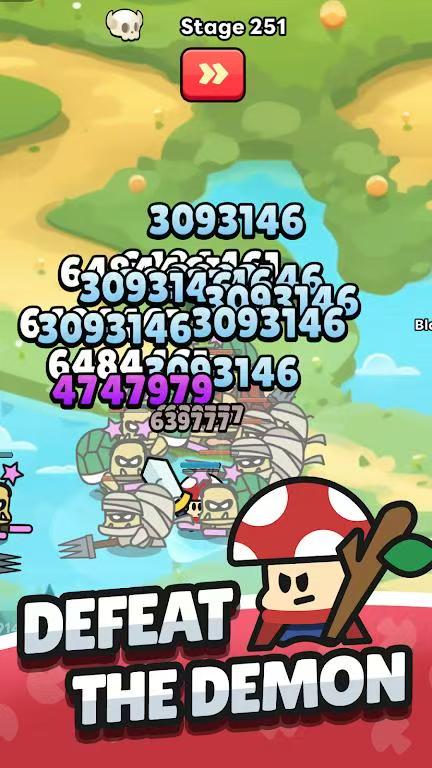 蘑菇英雄v1.03.018中文版免广告单机RPG动作冒险手游免费下载-锐品游戏库