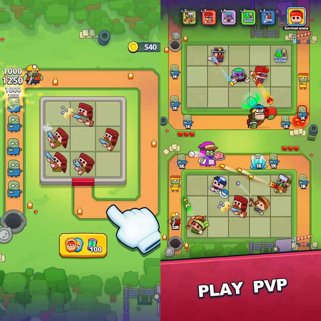 图片[1]-生存竞技场v1.2.2中文版塔防策略手游高画质免费下载-锐品游戏库