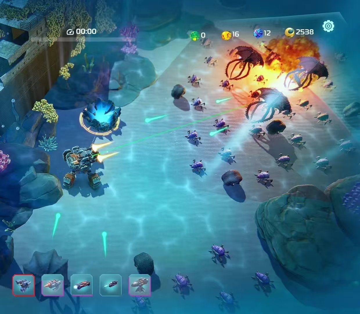 图片[2]-海洋守护者穹顶生存v0.7.5中文版Roguelite采矿塔防手游免费下载-锐品游戏库