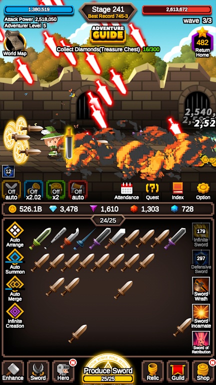 图片[2]-无尽剑道Raising Infinite Swords v1.1.20中文版放置合成RPG免费下载-锐品游戏库