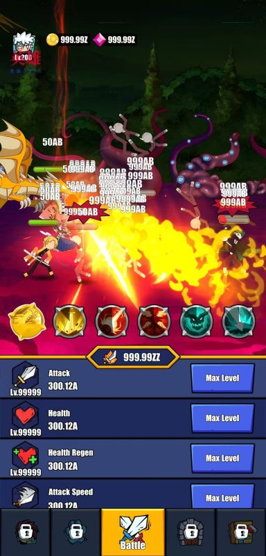 火柴人恶魔城之战Stick Demon Fight v1.27中文版放置RPG免费下载-锐品游戏库