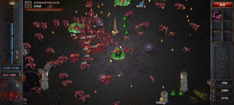 苦难殿堂高级版v1.0.366中文版下载|暗黑肉鸽割草手游高画质复古ARPG-锐品游戏库