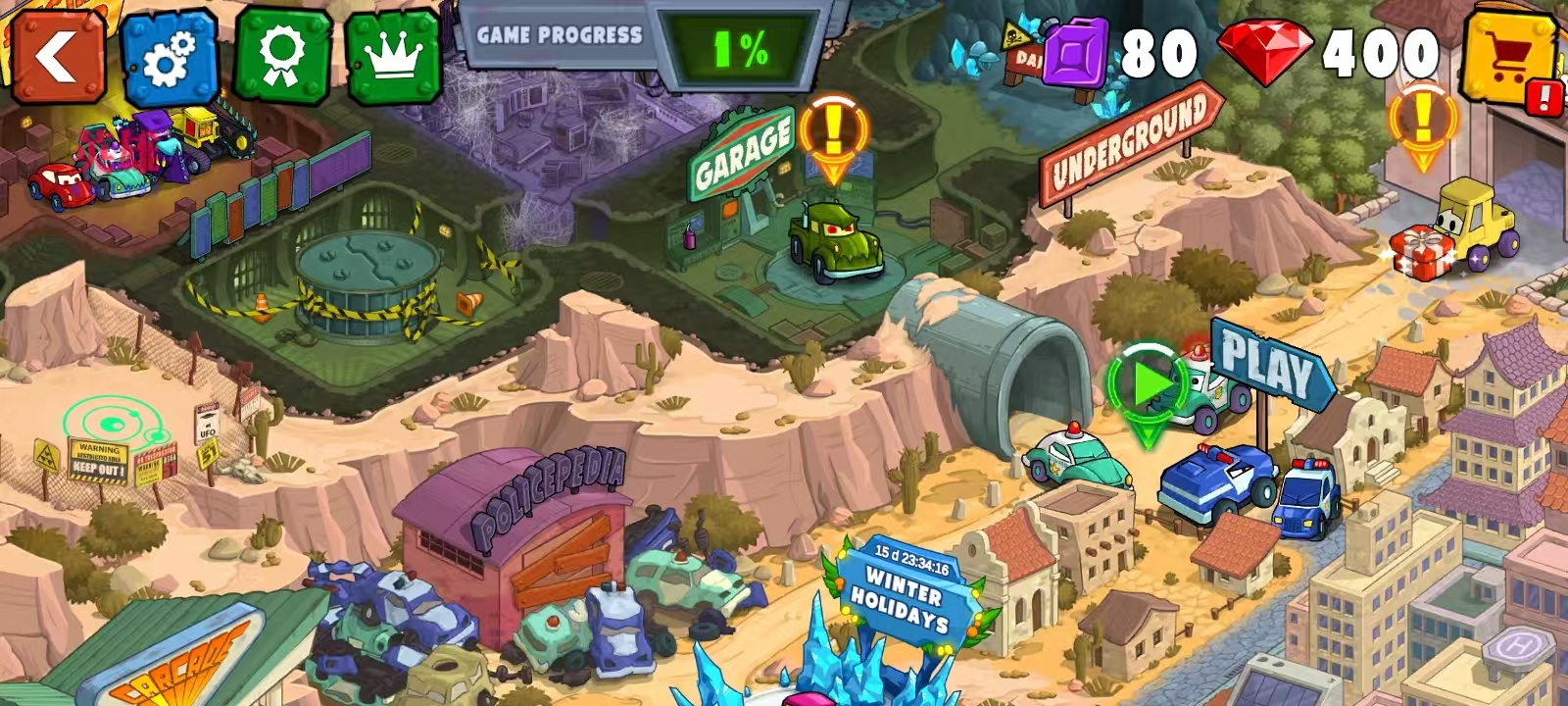 图片[2]-疯狂车吃车3 v3.9.995中文版高画质横版赛车竞技手游免费下载-锐品游戏库