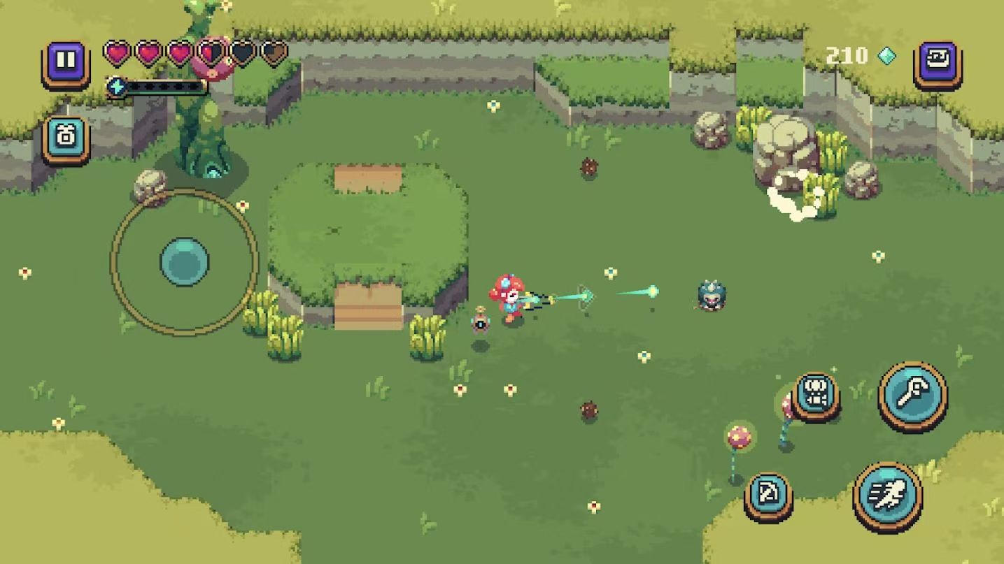 图片[2]-烁石物语Sparklite 1.8.309中文版免费下载 像素roguelite动作冒险手游-锐品游戏库