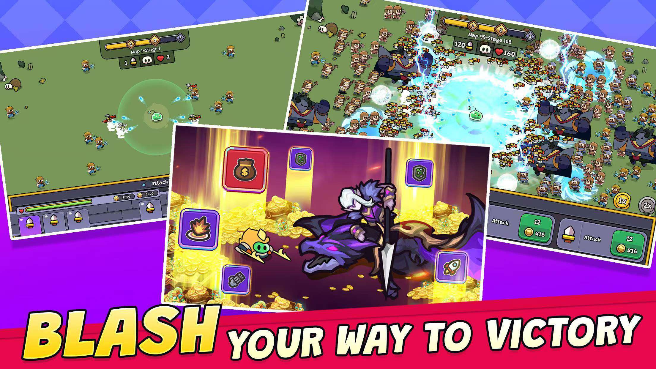 图片[2]-史莱姆幸存者1.1.21中文版放置塔防手游高画质免费下载-锐品游戏库