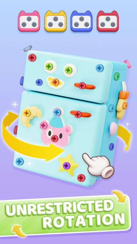 3D螺丝大师1.0.8最新中文版免广告高画质益智解压手游下载-锐品游戏库