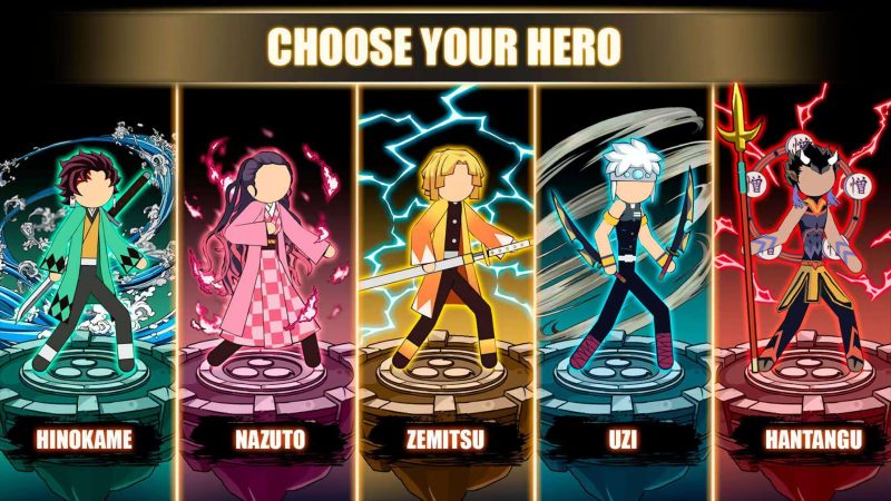 火柴人恶魔之战1.5最新中文版放置RPG策略闯关免费下载-锐品游戏库