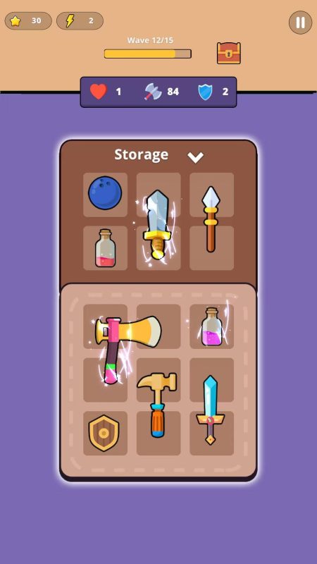 背包打架Battle Hero最新中文版v1.0.3策略格斗手游免费下载-锐品游戏库