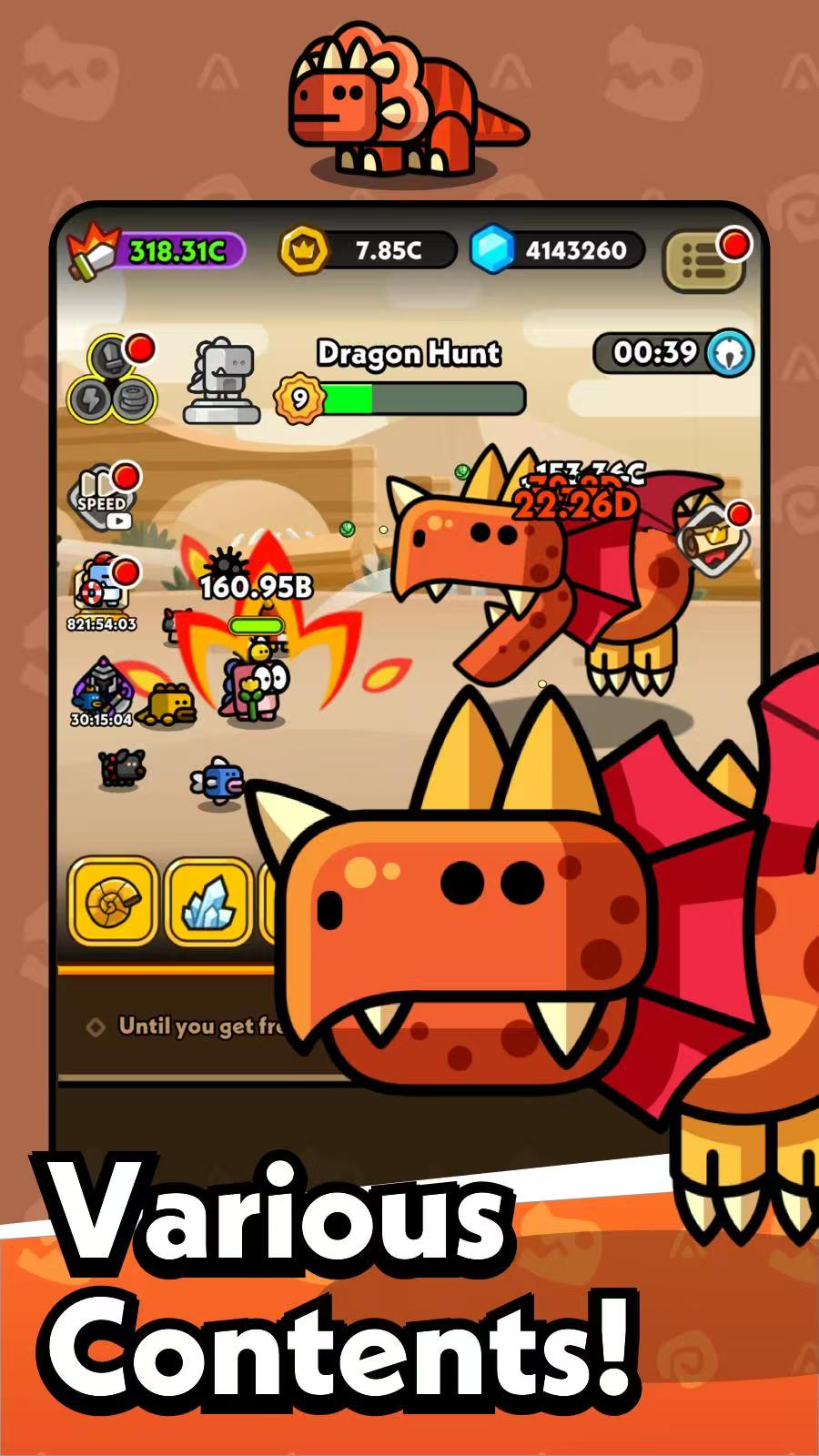 图片[3]-英雄恐龙Hero Dino v1.15.3中文版放置RPG手游免费下载-锐品游戏库