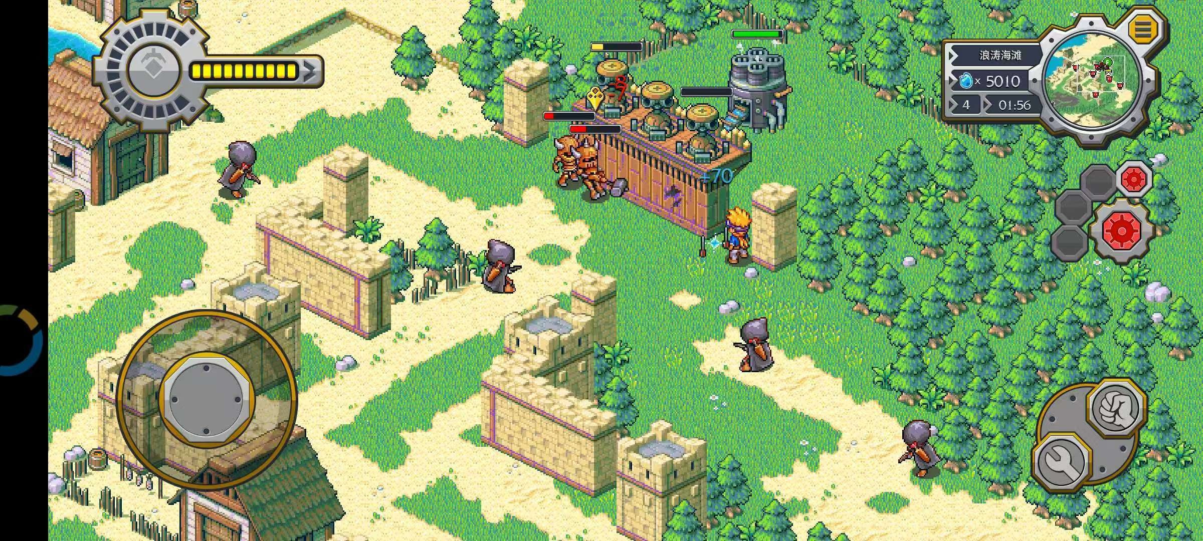 图片[1]-洛克的任务v1.0.693中文版免费下载|像素塔防+RPG策略手游高画质-锐品游戏库