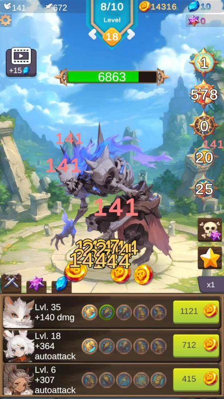 生命传奇1.02中文版放置RPG高画质离线收益免费下载-锐品游戏库