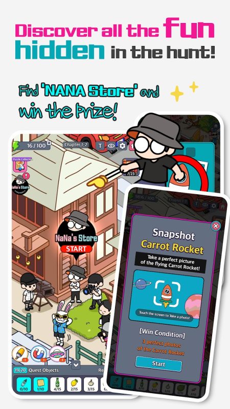 Earth Arcade M v1.00.25中文版高画质寻物街机手游免费下载-锐品游戏库