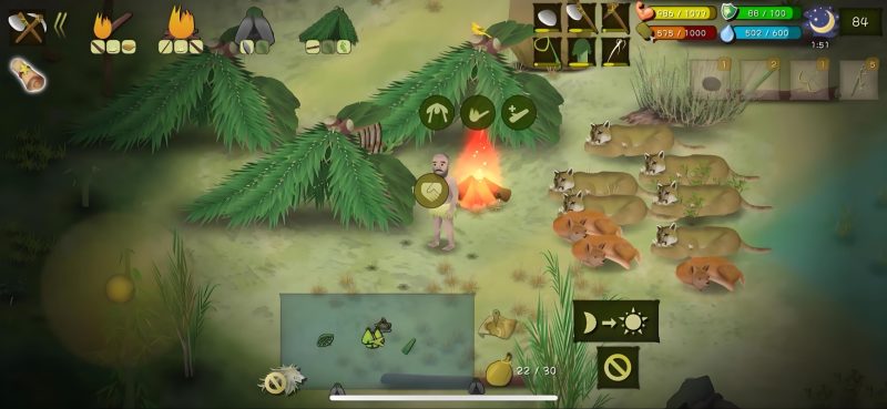 挨饿荒野最新中文版无限萝卜解锁关卡生存模拟手游下载-锐品游戏库