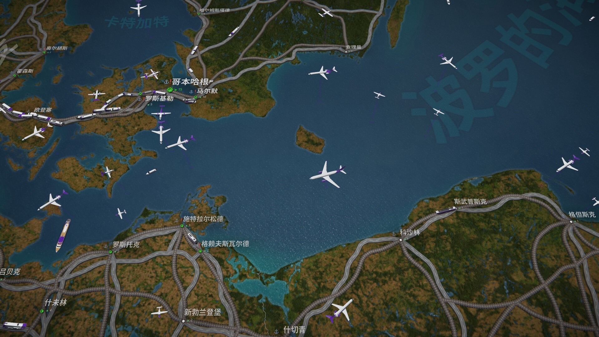 图片[1]-Worldwide Rush v1.2.8中文版高画质运输经营模拟游戏免费下载-锐品游戏库