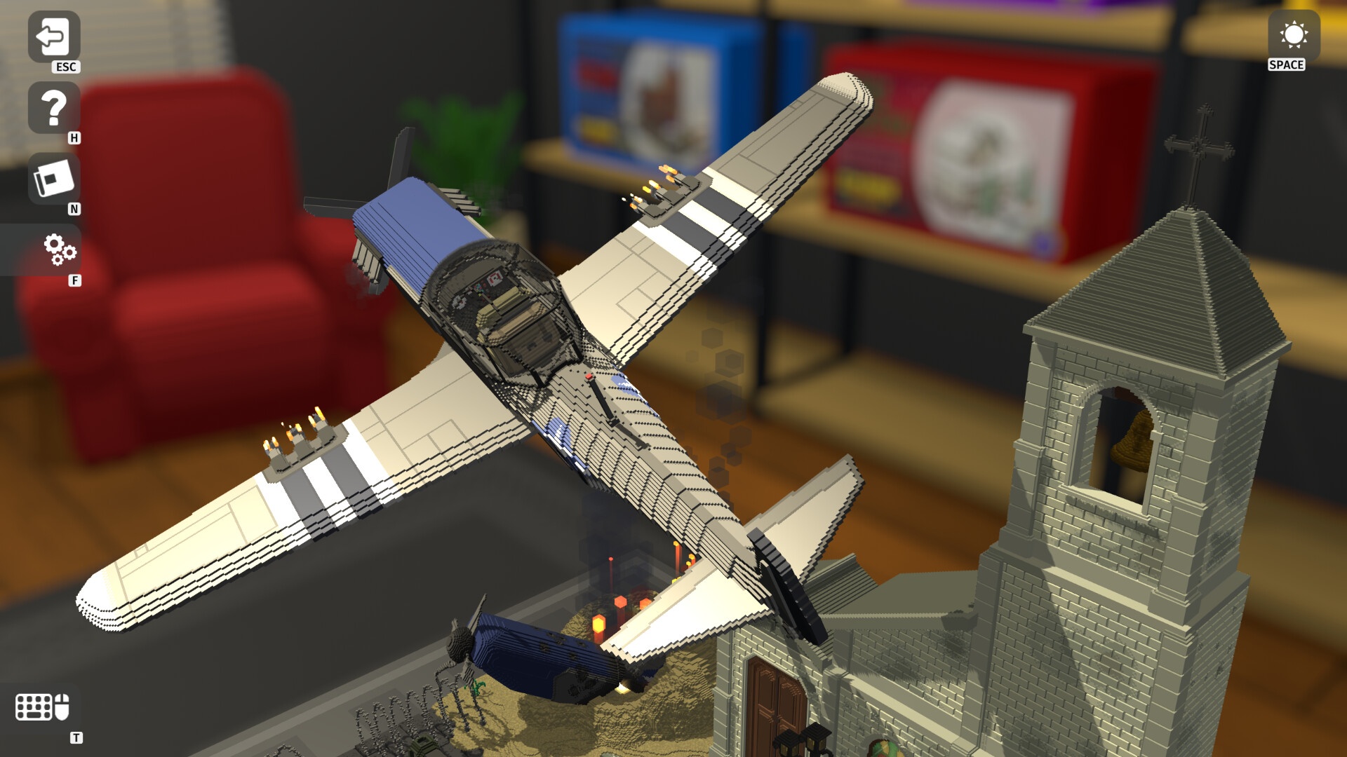 图片[1]-Diorama Builder v1.2.4中文版高自由度3D沙盘建造模拟器免费下载-锐品游戏库