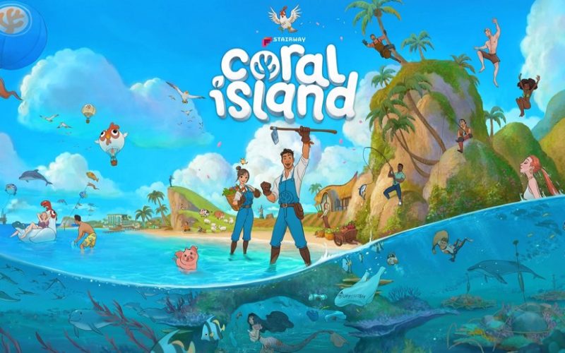 珊瑚岛Coral Island v1.0中文版高画质农场经营模拟游戏免费下载-锐品游戏库