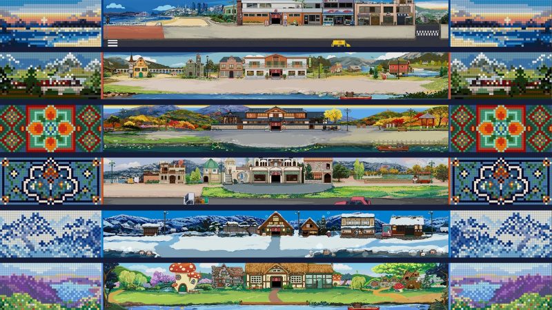 线条小狗动物温泉最新中文版治愈放置高好评Steam解压即玩-锐品游戏库