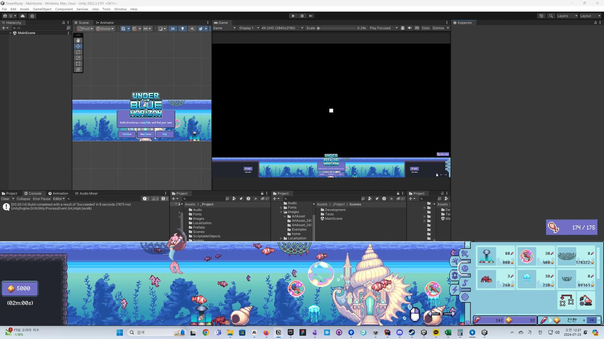 图片[1]-蔚蓝之下Under the blue horizon最新中文版治愈深海探索51MB免费下载-锐品游戏库