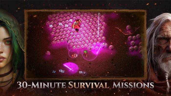 痛苦殿堂Halls of Torment中文版最新版免费下载 生存肉鸽高画质手游-锐品游戏库