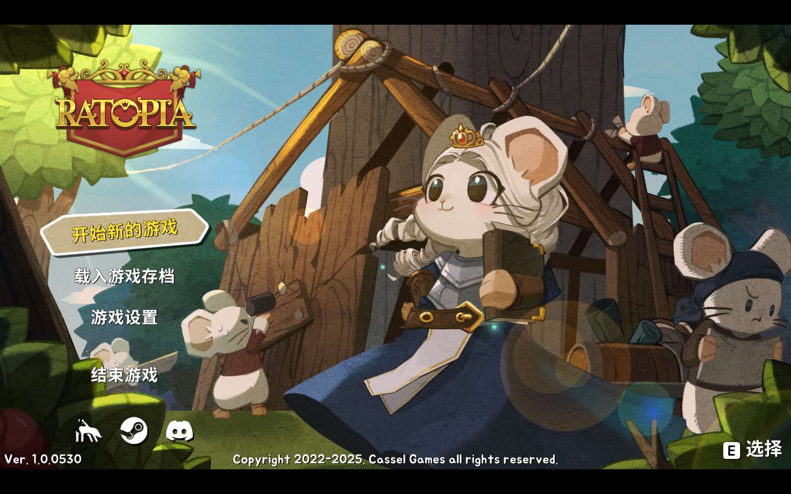 图片[1]-Ratopia鼠托邦v1.0.0530最新中文版下载|高自由沙盒城市建造模拟游戏-锐品游戏库