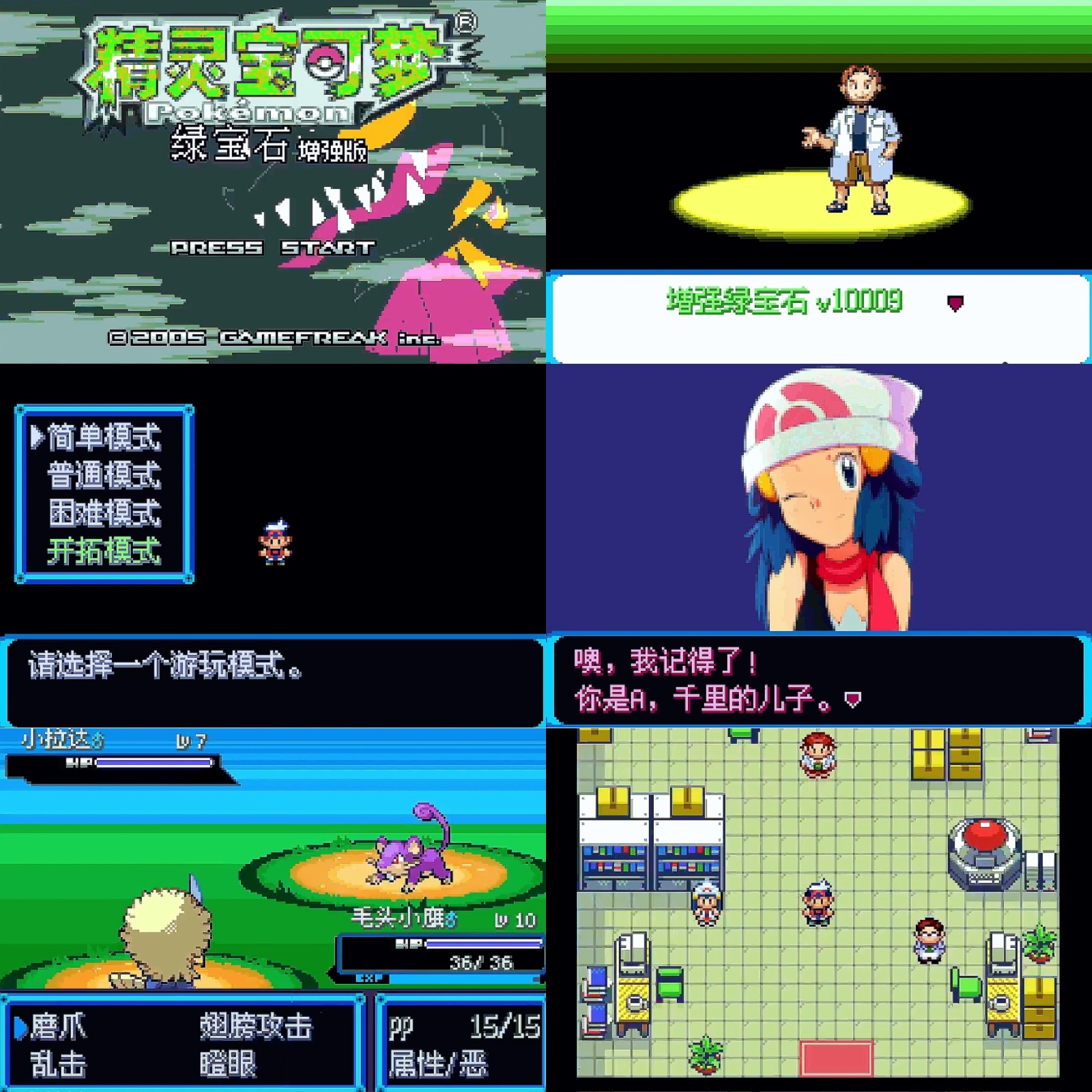 图片[2]-宝可梦绿宝石增强版V10.009双端中文版下载|七代精灵+超级进化+房地产系统-锐品游戏库