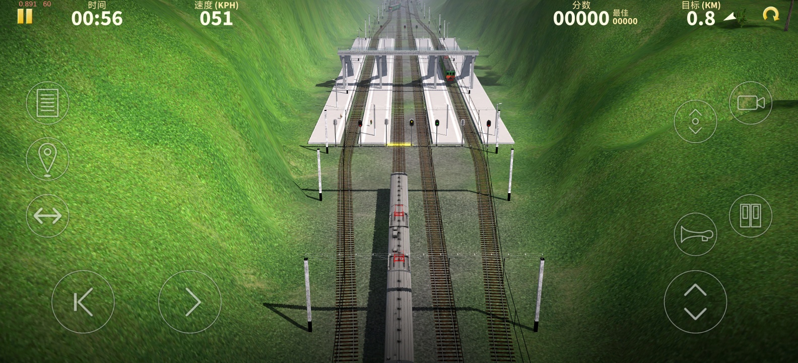 图片[1]-电动火车模拟器v0.891最新中文版高画质驾驶模拟手游免费下载-锐品游戏库