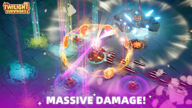 萌物求生正式版中文版下载-HD像素Roguelike割草手游高画质Build构筑-锐品游戏库