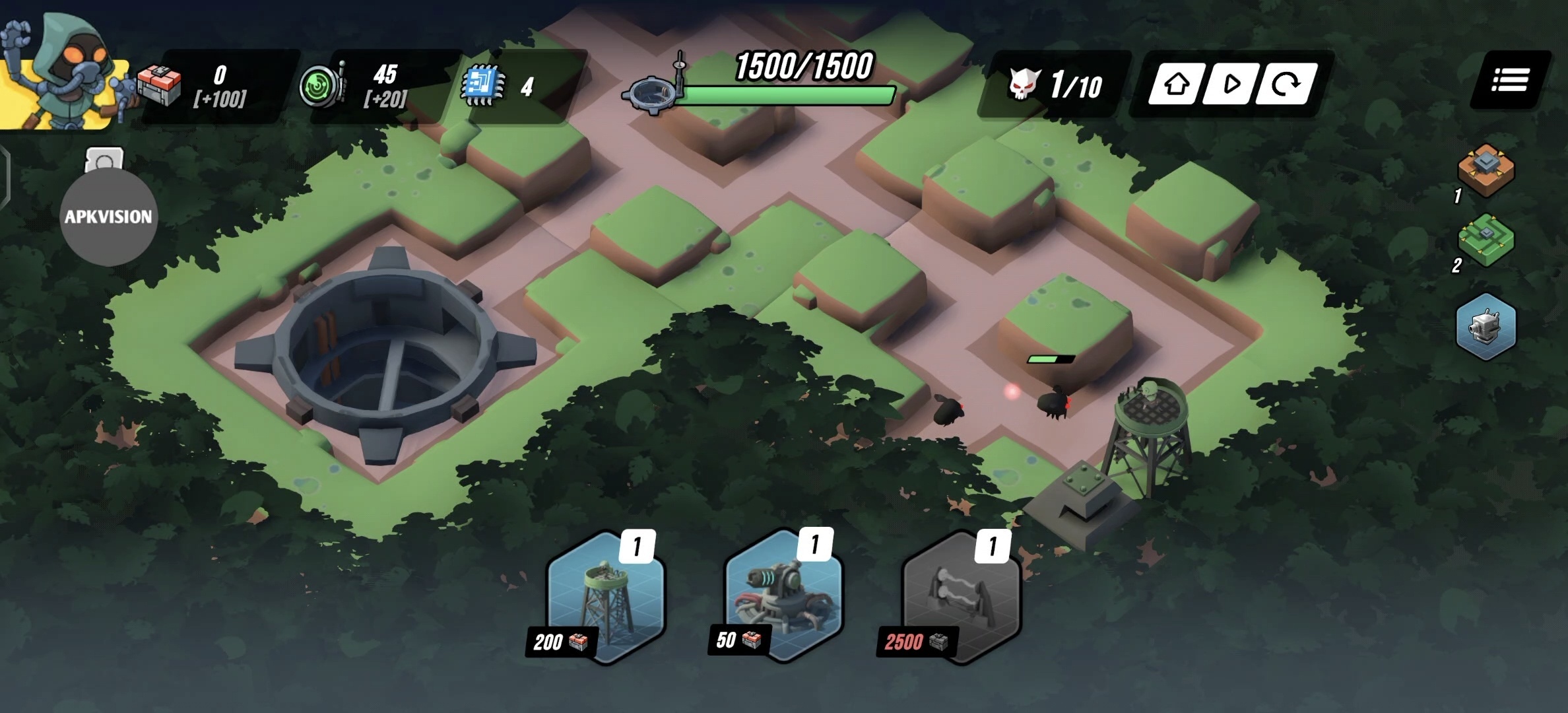 图片[3]-塔防领域V1.109中文版Roguelike地形编辑塔防手游免费下载-锐品游戏库