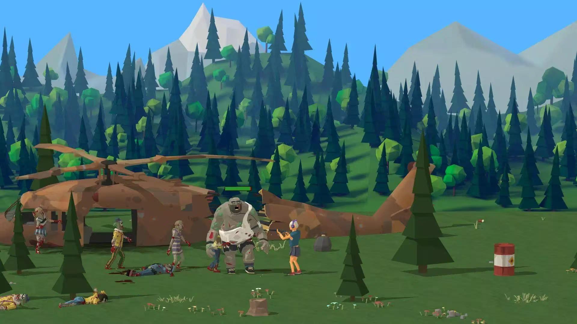 图片[2]-僵尸森林3最新汉化版v1.0.16免内购下载：高自由度末日生存建造手游-锐品游戏库