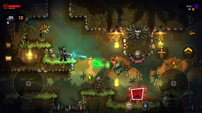 图片[2]-恶棍英雄Fury Unleashed v1.8.20中文版高画质横版肉鸽射击手游免费下载-锐品游戏库