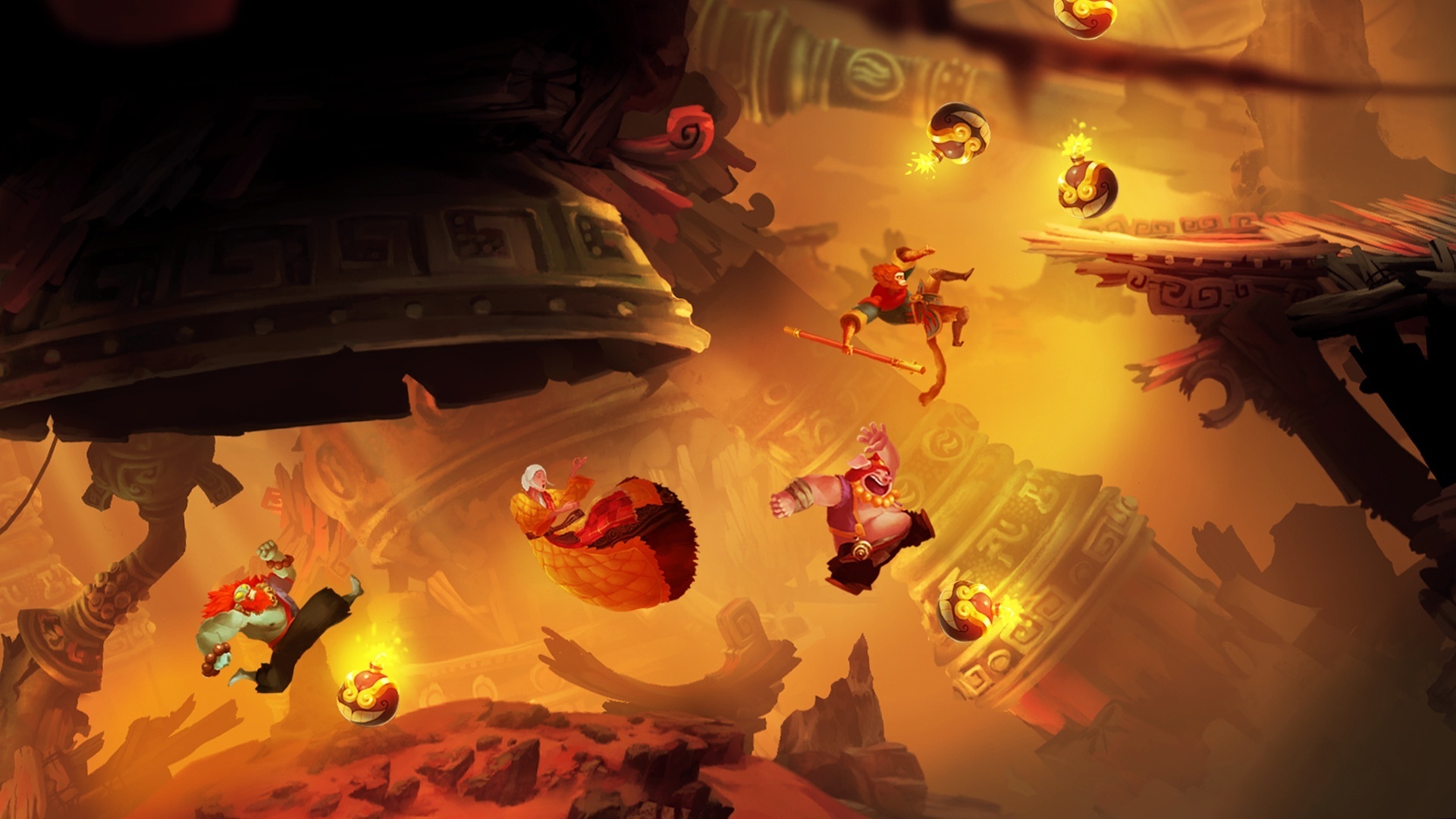 图片[3]-非常英雄Unruly Heroes最新中文版横版动作合作闯关手游免费下载-锐品游戏库