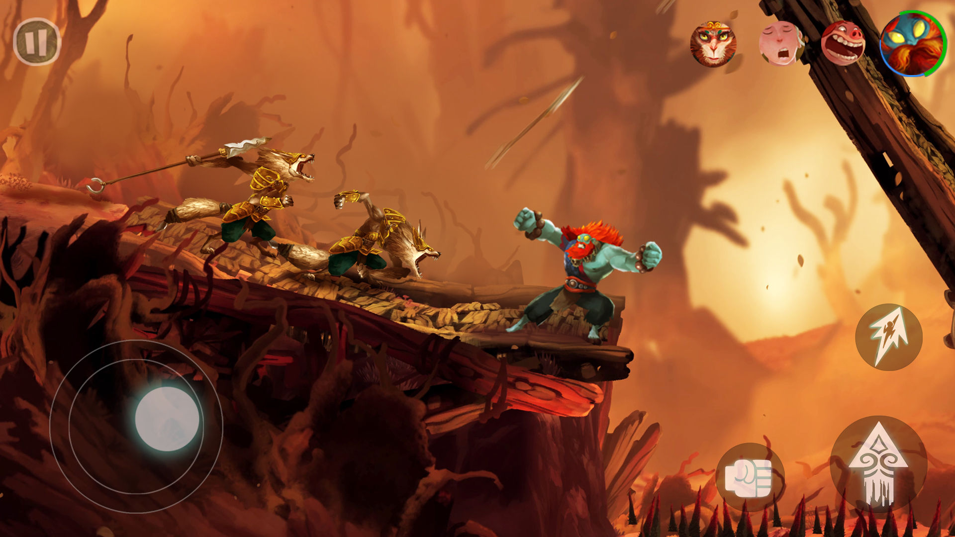 图片[1]-非常英雄Unruly Heroes最新中文版横版动作合作闯关手游免费下载-锐品游戏库